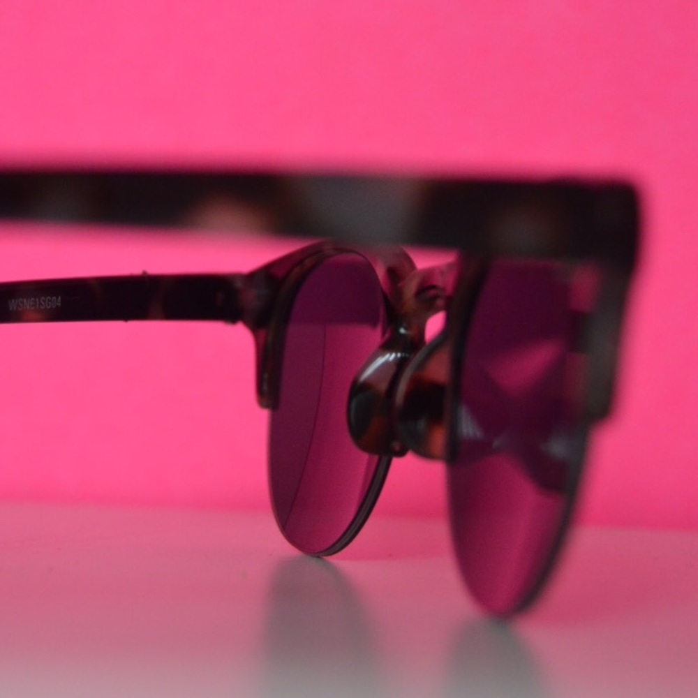 Half Rimmed Sunglasses - Picture 3 of 4